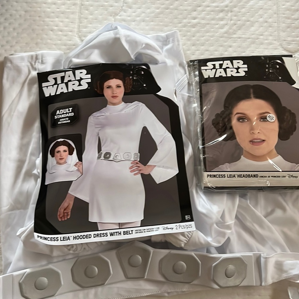 Adult Princess Leia Hooded Dress